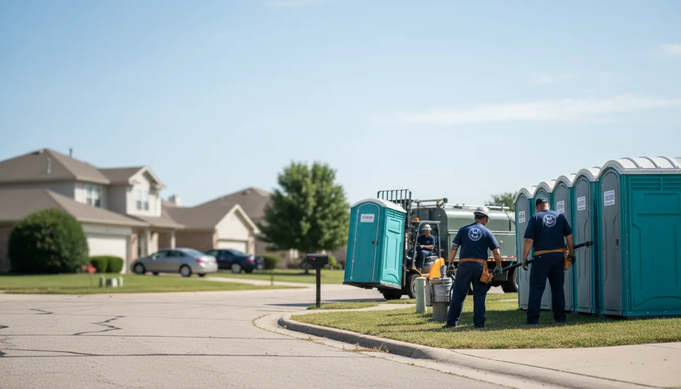 Porta Potty Rental in Mathis, TX near me